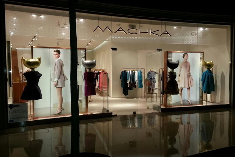 MACHKAA VİTRİN SÜSLEME