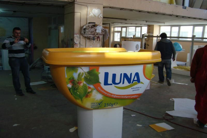 3D LUNA MAKET