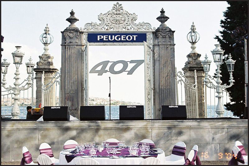 strafor Peugeot 407 Organizasyonu